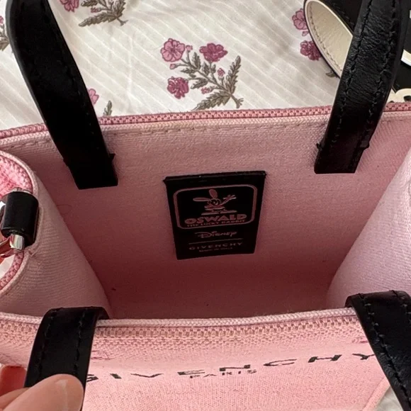 Givenchy Pink Canvas Tote Disney edition - Picture 2 of 7